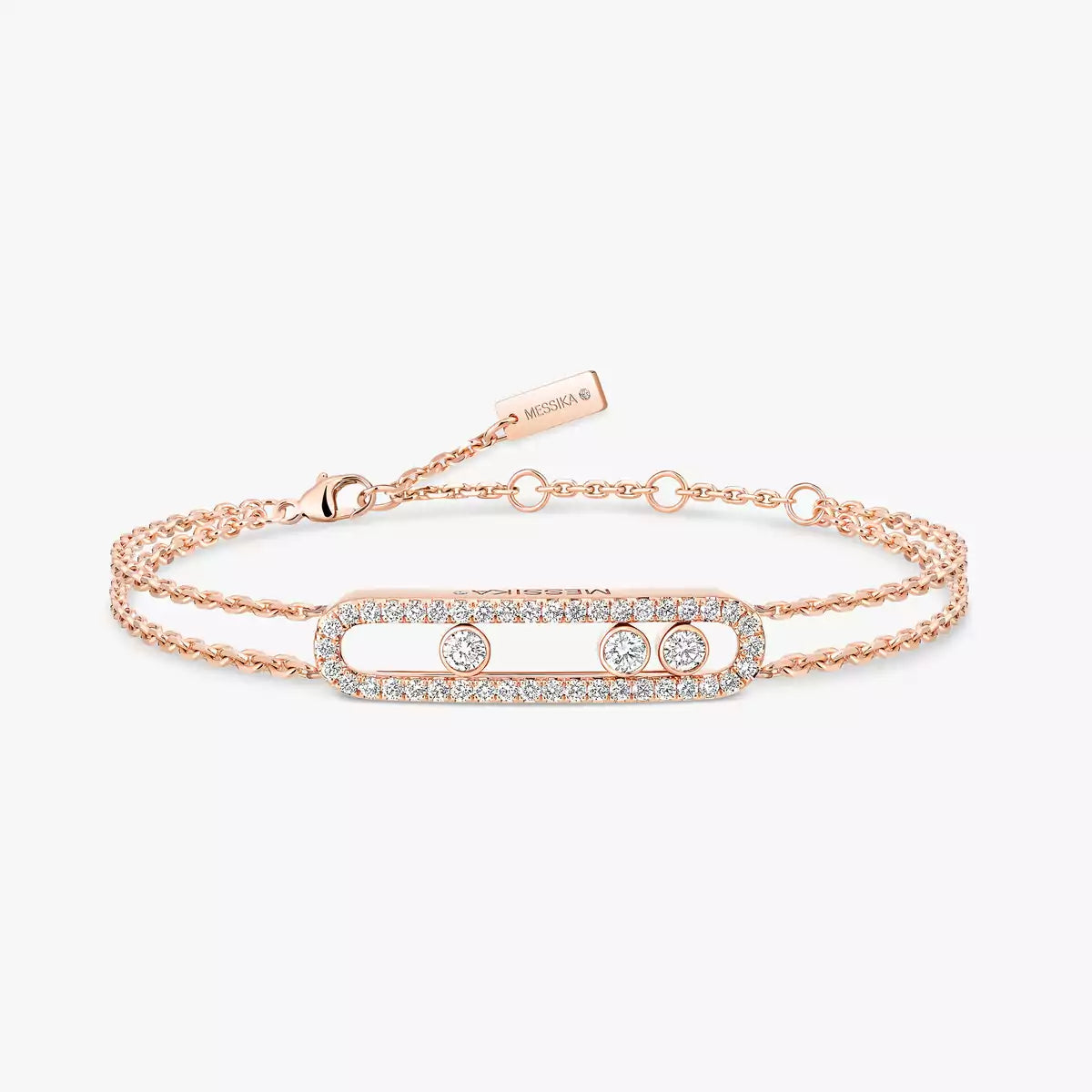 [Panda Jewelry] Move Classique pav茅 bracelet