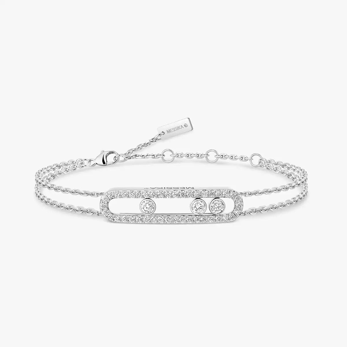 [Panda Jewelry] Move Classique pav茅 bracelet