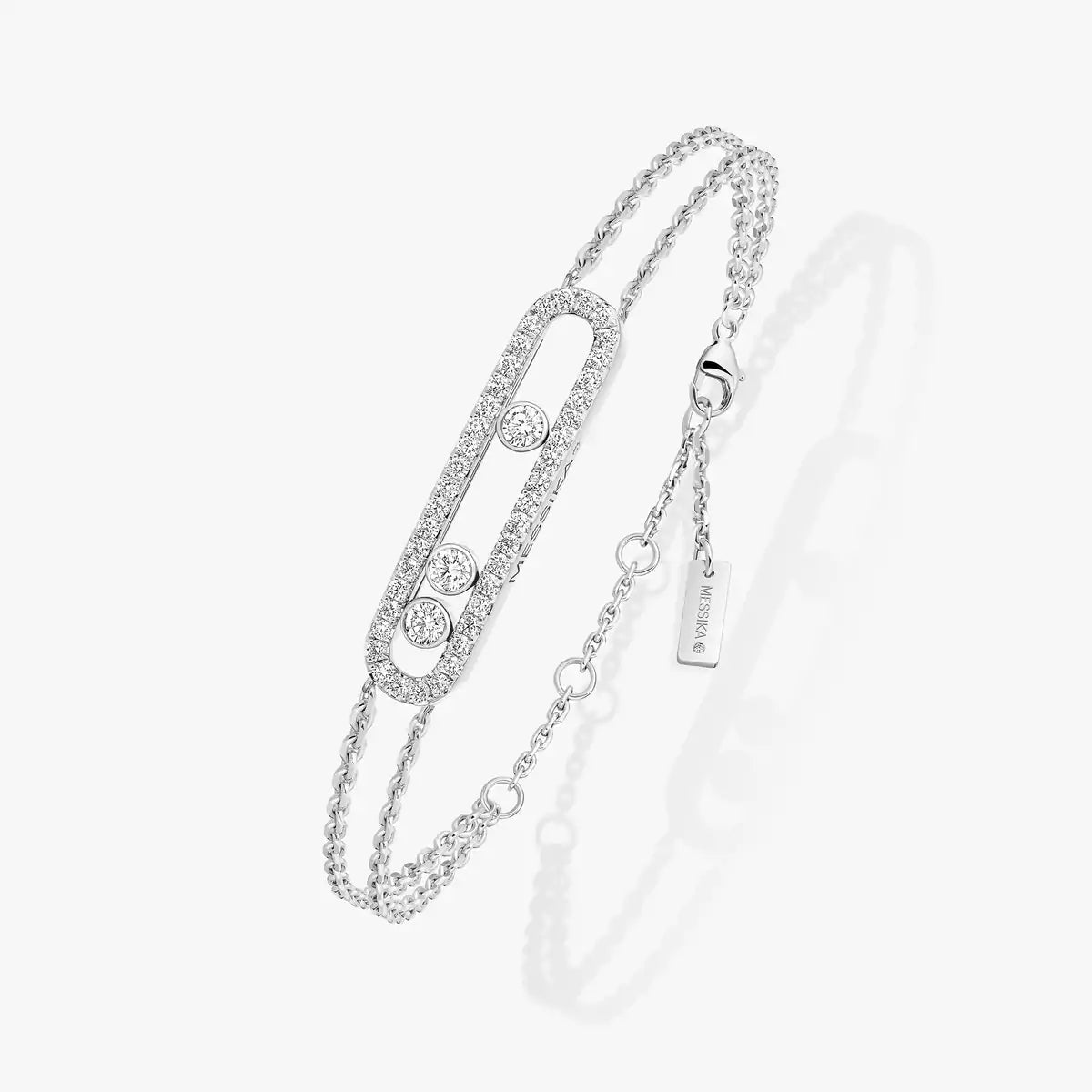 [Panda Jewelry] Move Classique pav茅 bracelet