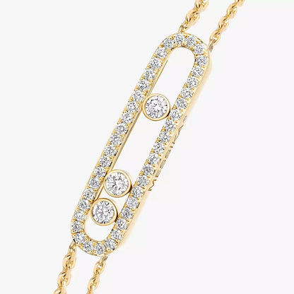 [Panda Jewelry] Move Classique pav茅 bracelet