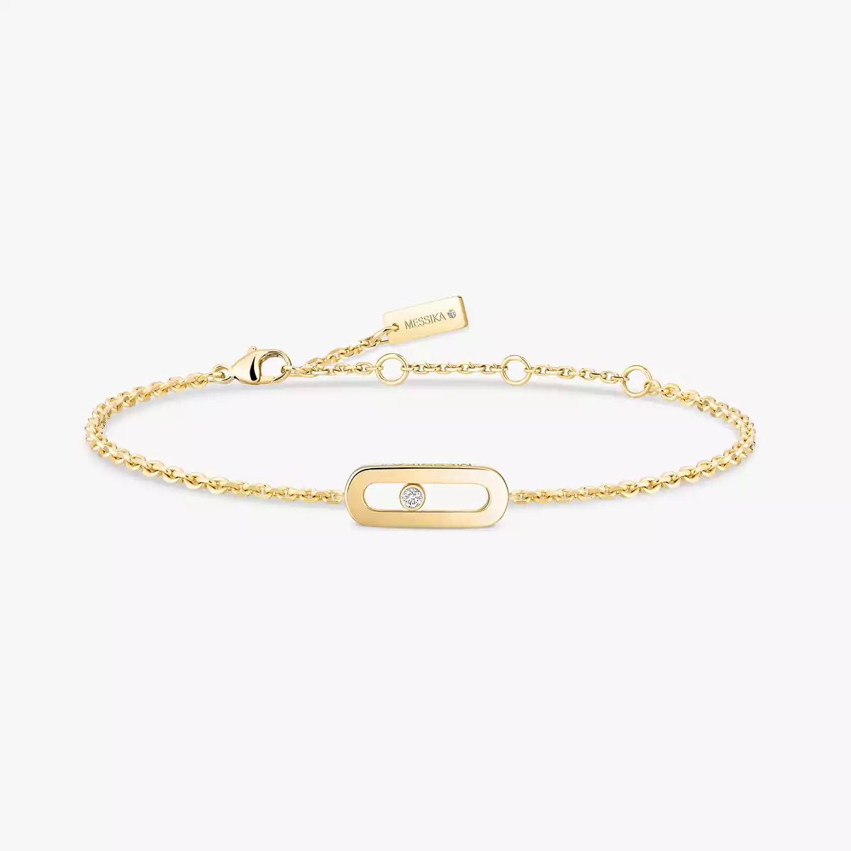 [Panda Jewelry]Move Uno Diamond Bracelet