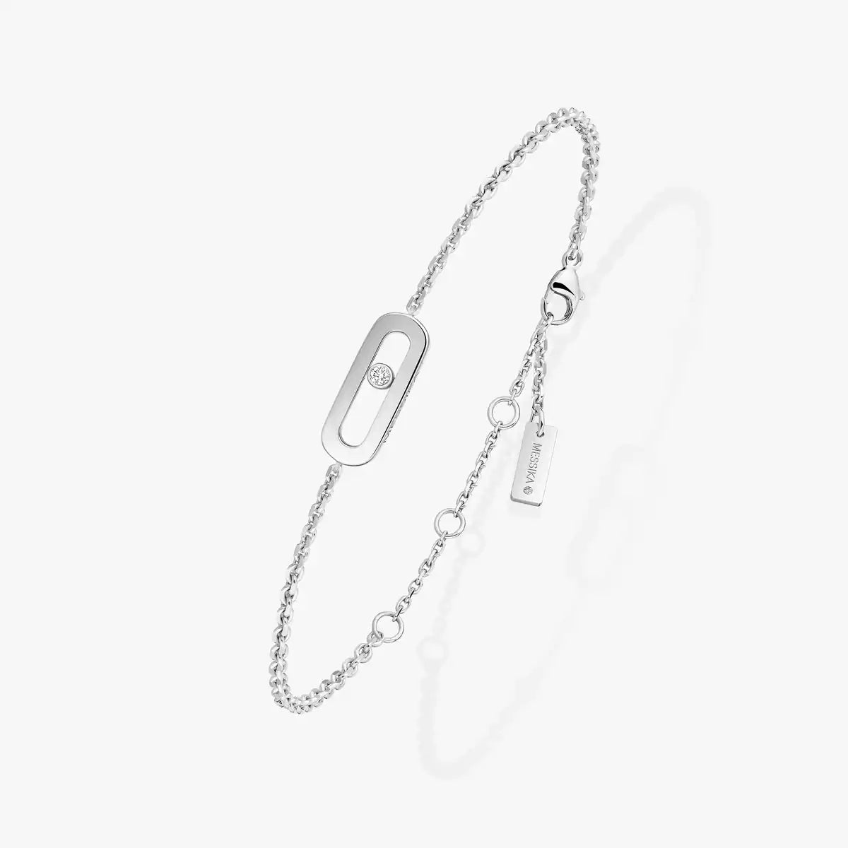 [Panda Jewelry]Move Uno Diamond Bracelet