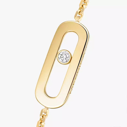 [Panda Jewelry]Move Uno Diamond Bracelet