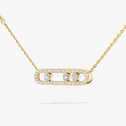[Panda Jewelry]Baby Move Necklace