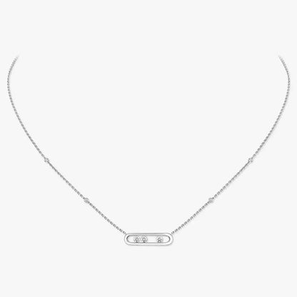 [Panda Jewelry] Baby Move Gold Diamond Necklace