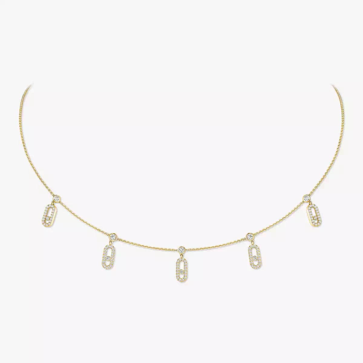 [Panda Jewelry]Move Uno Necklace