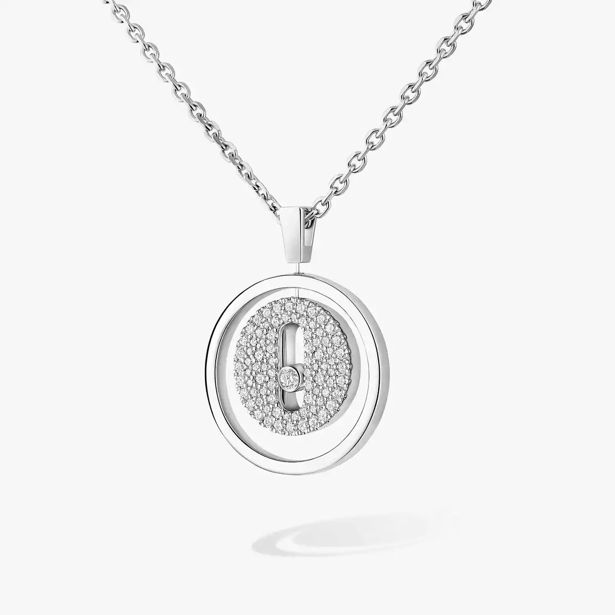 [Panda Jewelry] Lucky Move Diamond Necklace