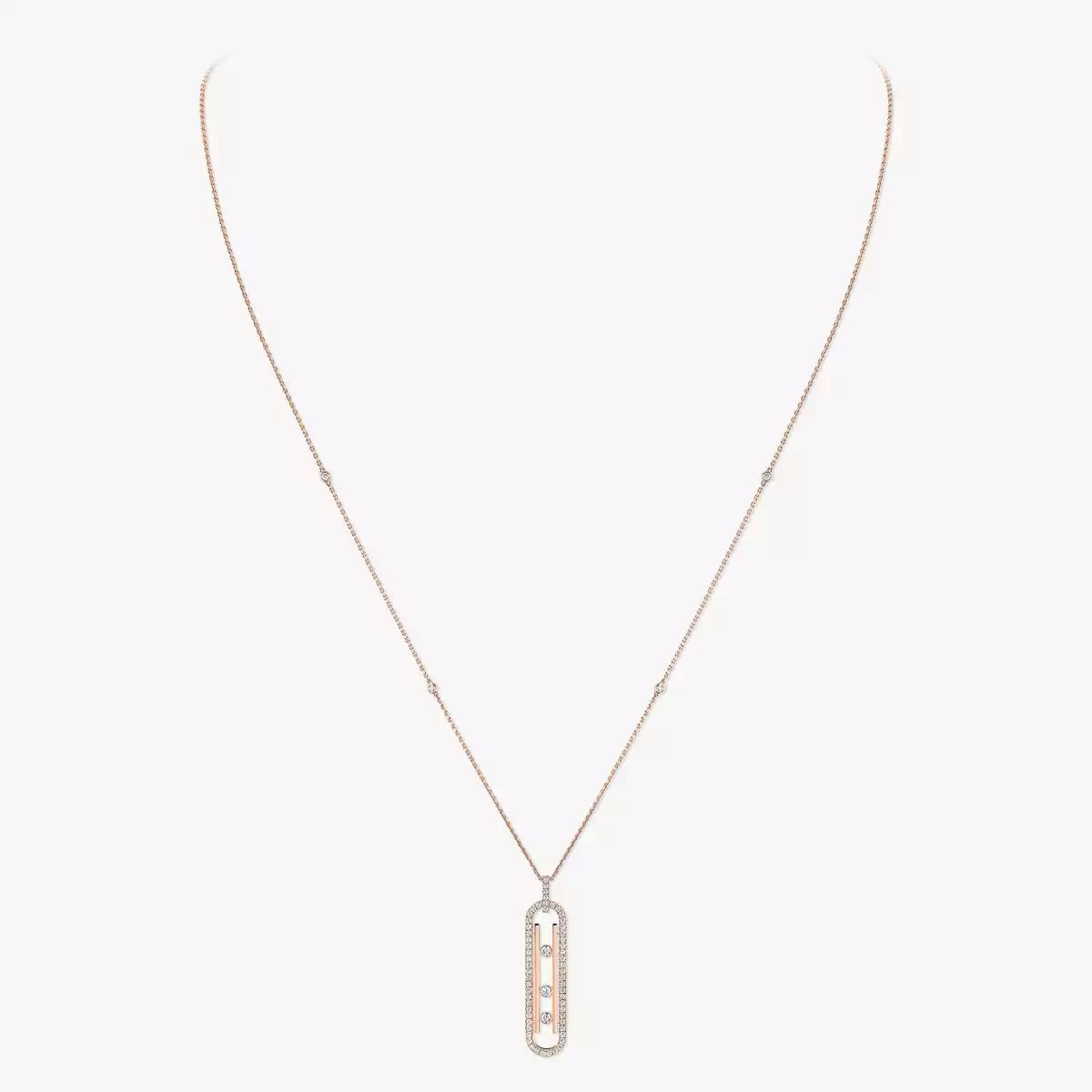 [Panda Jewelry]Diamond Necklace Move 10Th