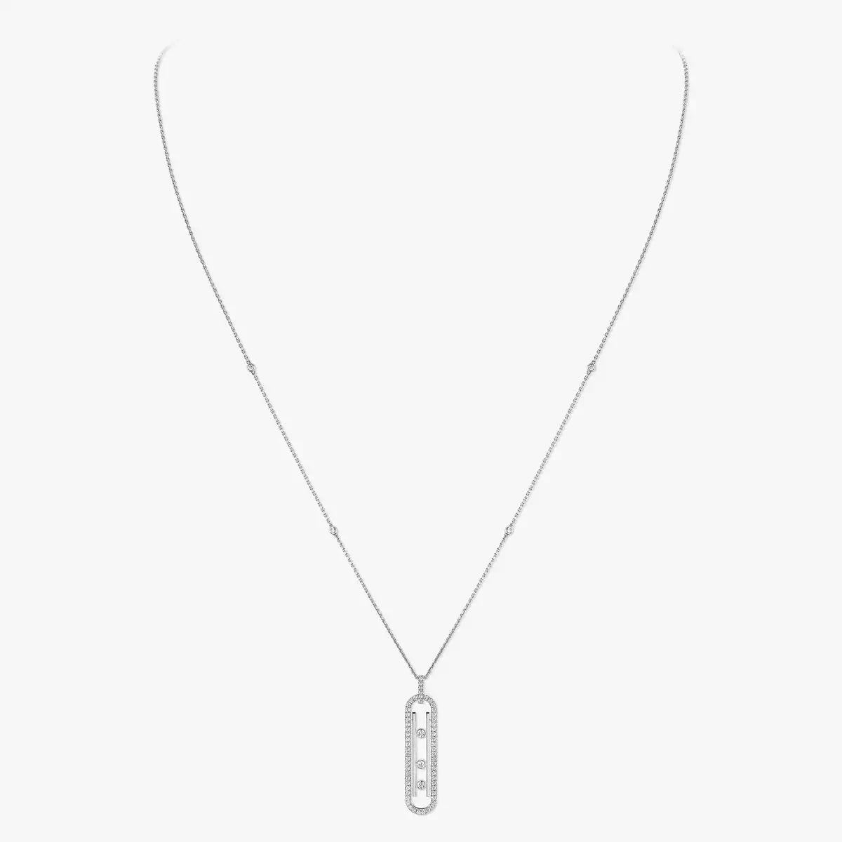 [Panda Jewelry]Diamond Necklace Move 10Th