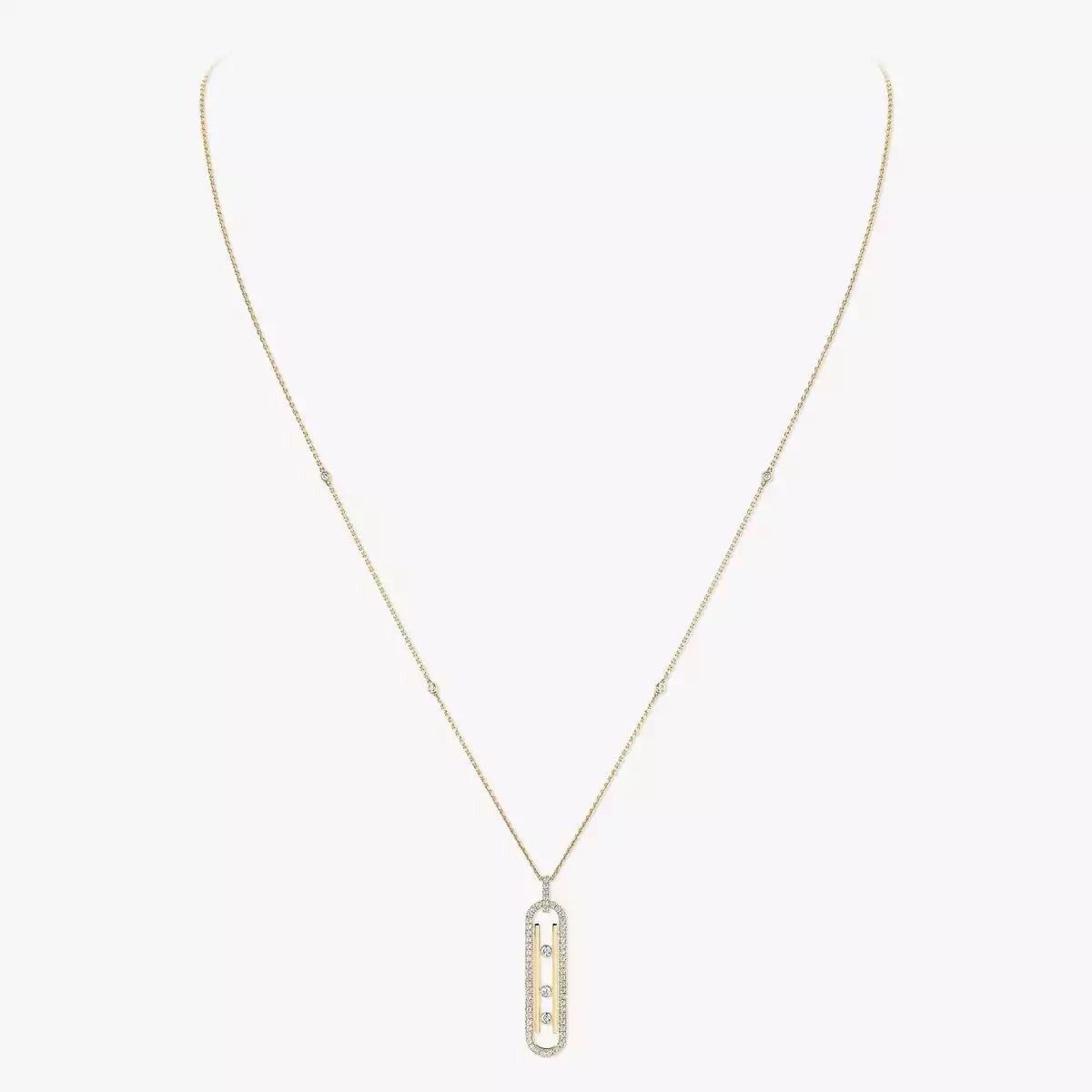 [Panda Jewelry]Diamond Necklace Move 10Th