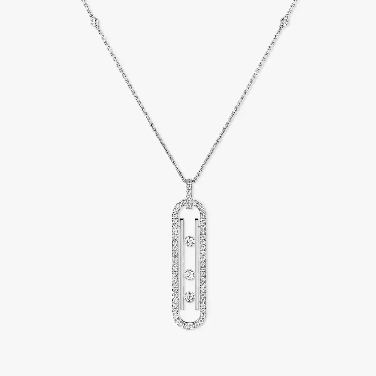 [Panda Jewelry]Diamond Necklace Move 10Th