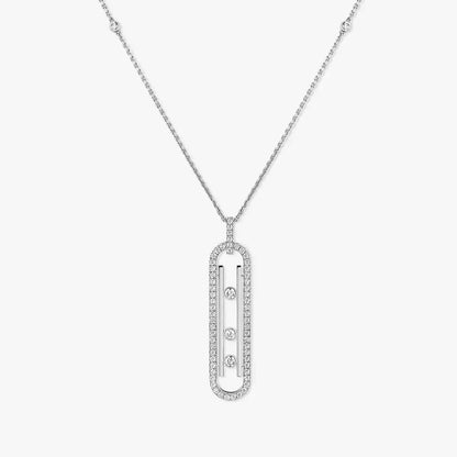 [Panda Jewelry]Diamond Necklace Move 10Th