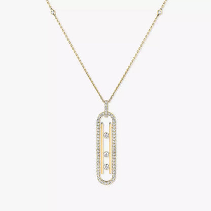 [Panda Jewelry]Diamond Necklace Move 10Th