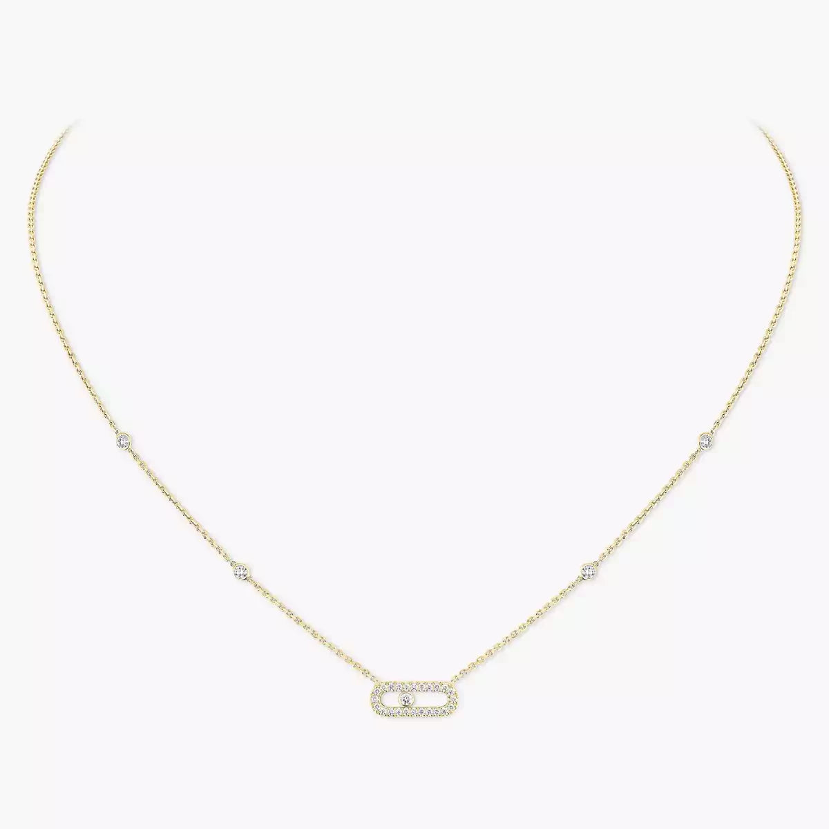 [Panda Jewelry]Move Uno Necklace