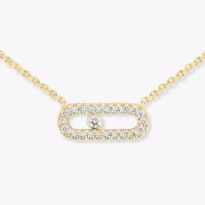 [Panda Jewelry]Move Uno Necklace