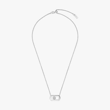 [Panda Jewelry]So Move Diamond Necklace in Gold