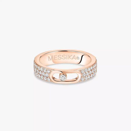 [Panda Jewelry]Move Joaillerie Pave_ Diamond Wedding Ring