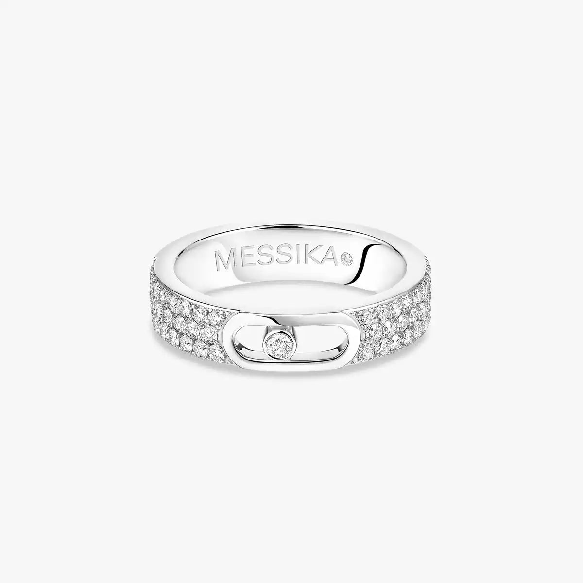 [Panda Jewelry]Move Joaillerie Pave_ Diamond Wedding Ring