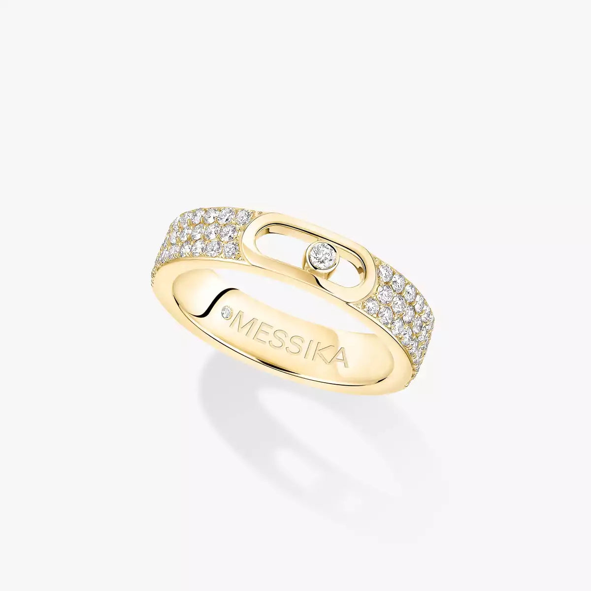 [Panda Jewelry]Move Joaillerie Pave_ Diamond Wedding Ring