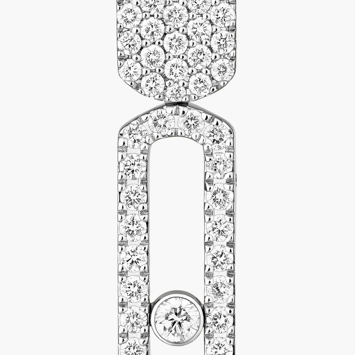 [Panda Jewelry]Imperial Move SM Diamond Earrings