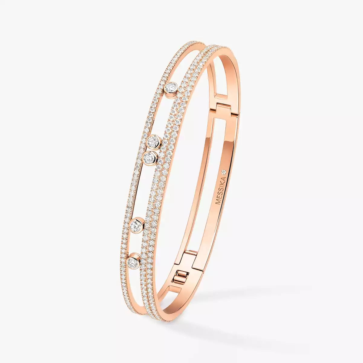 [Panda Jewelry]Move Romane pav茅 bangle