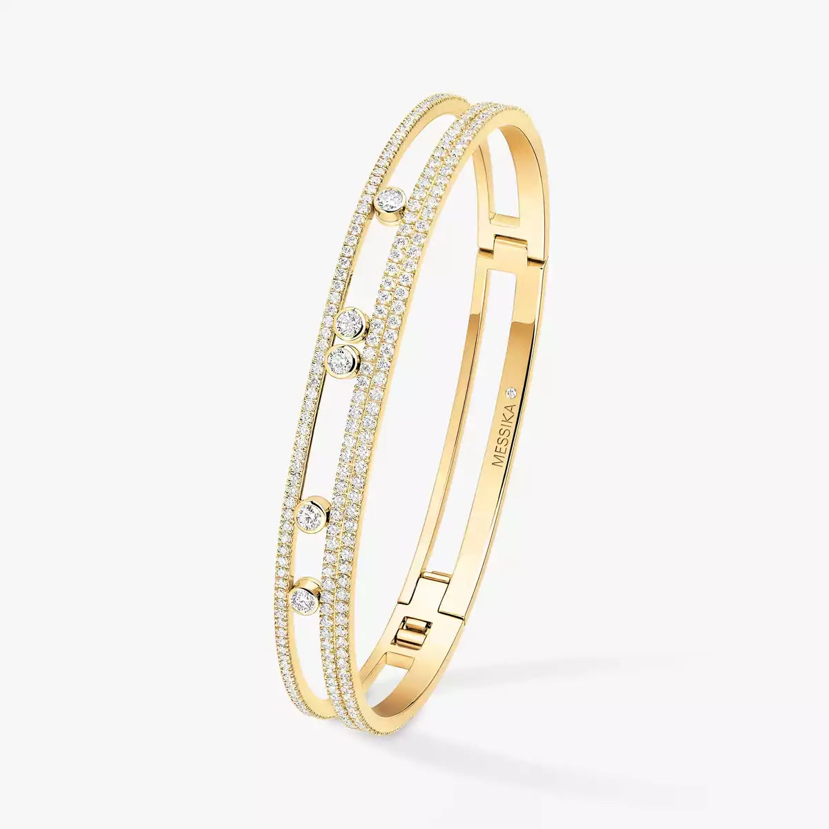 [Panda Jewelry]Move Romane pav茅 bangle