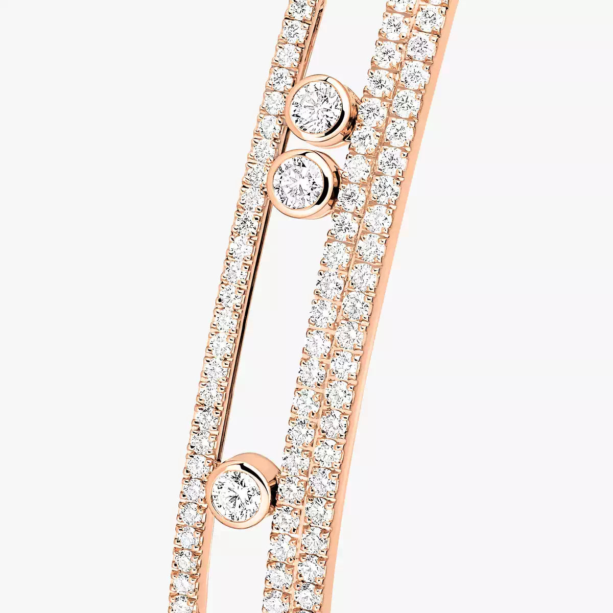 [Panda Jewelry]Move Romane pav茅 bangle