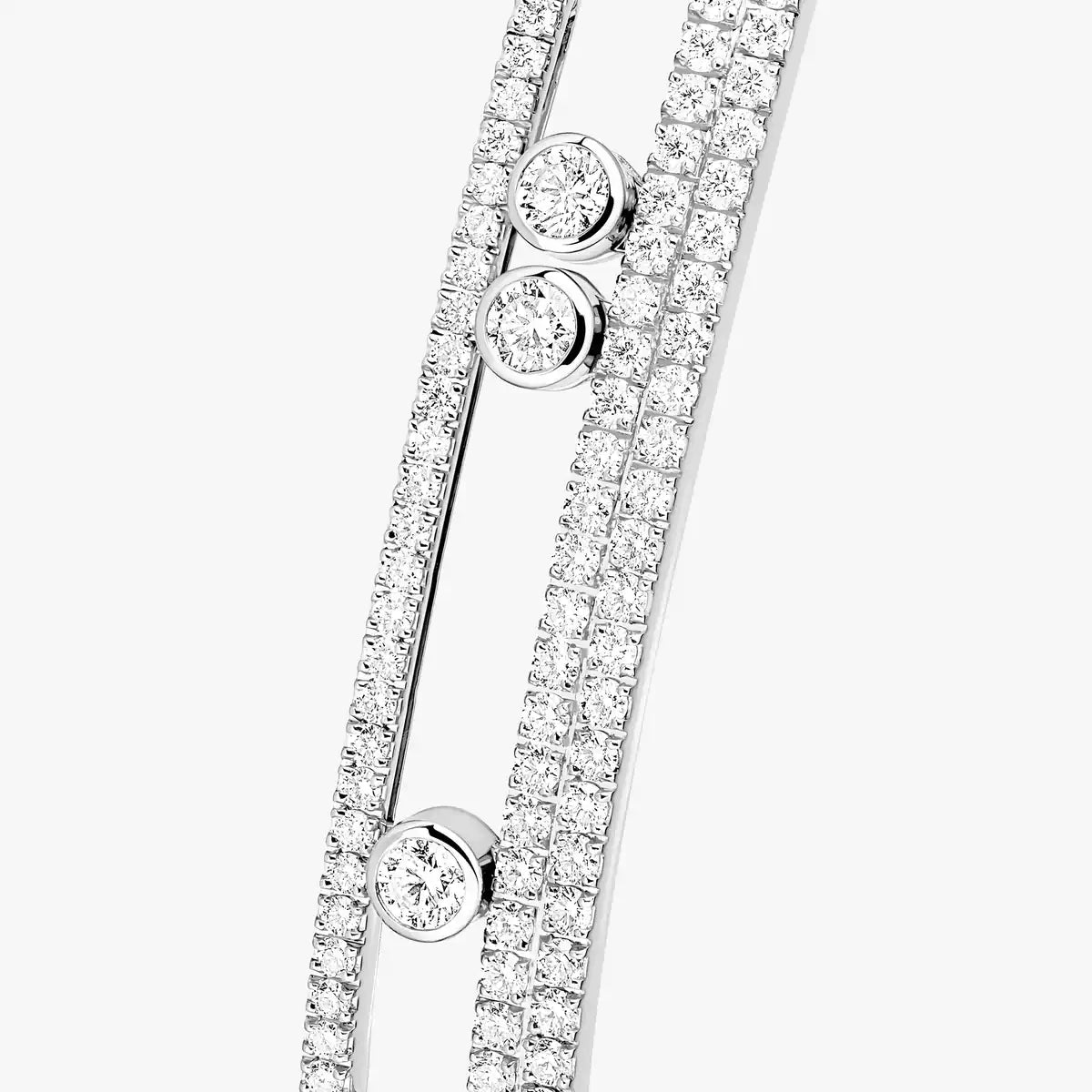 [Panda Jewelry]Move Romane pav茅 bangle