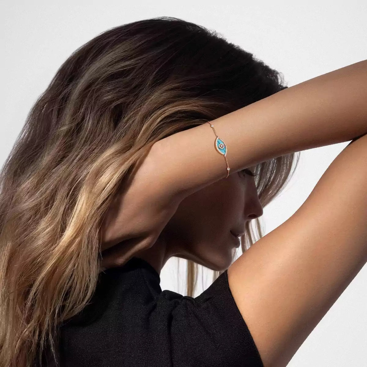 [Panda Jewelry]Lucky Eye Diamond Bracelet