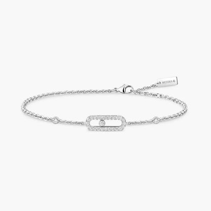 [Panda Jewelry]Move Uno Diamond Bracelet