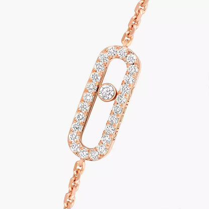 [Panda Jewelry]Move Uno Diamond Bracelet