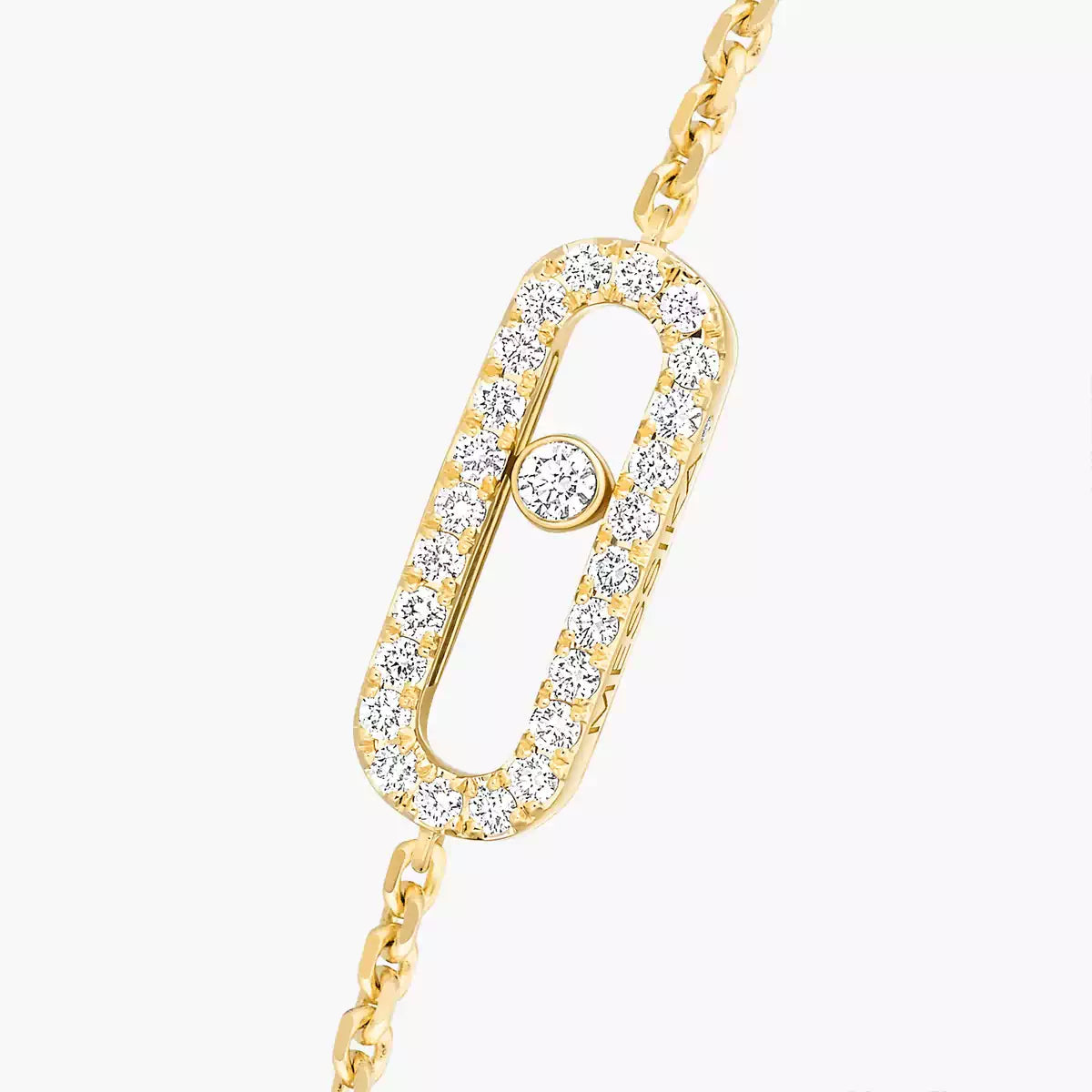 [Panda Jewelry]Move Uno Diamond Bracelet