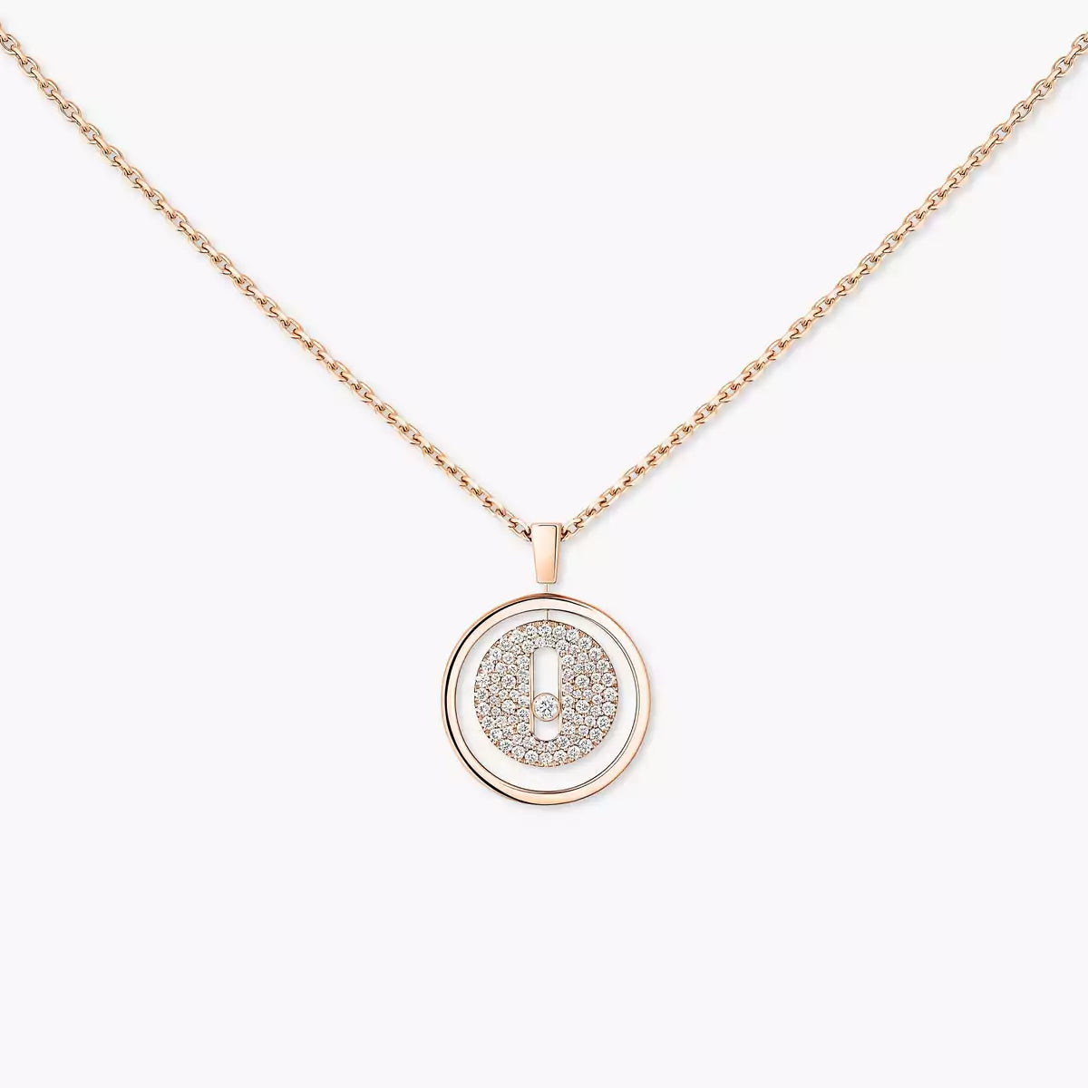 [Panda Jewelry] Lucky Move Diamond Necklace