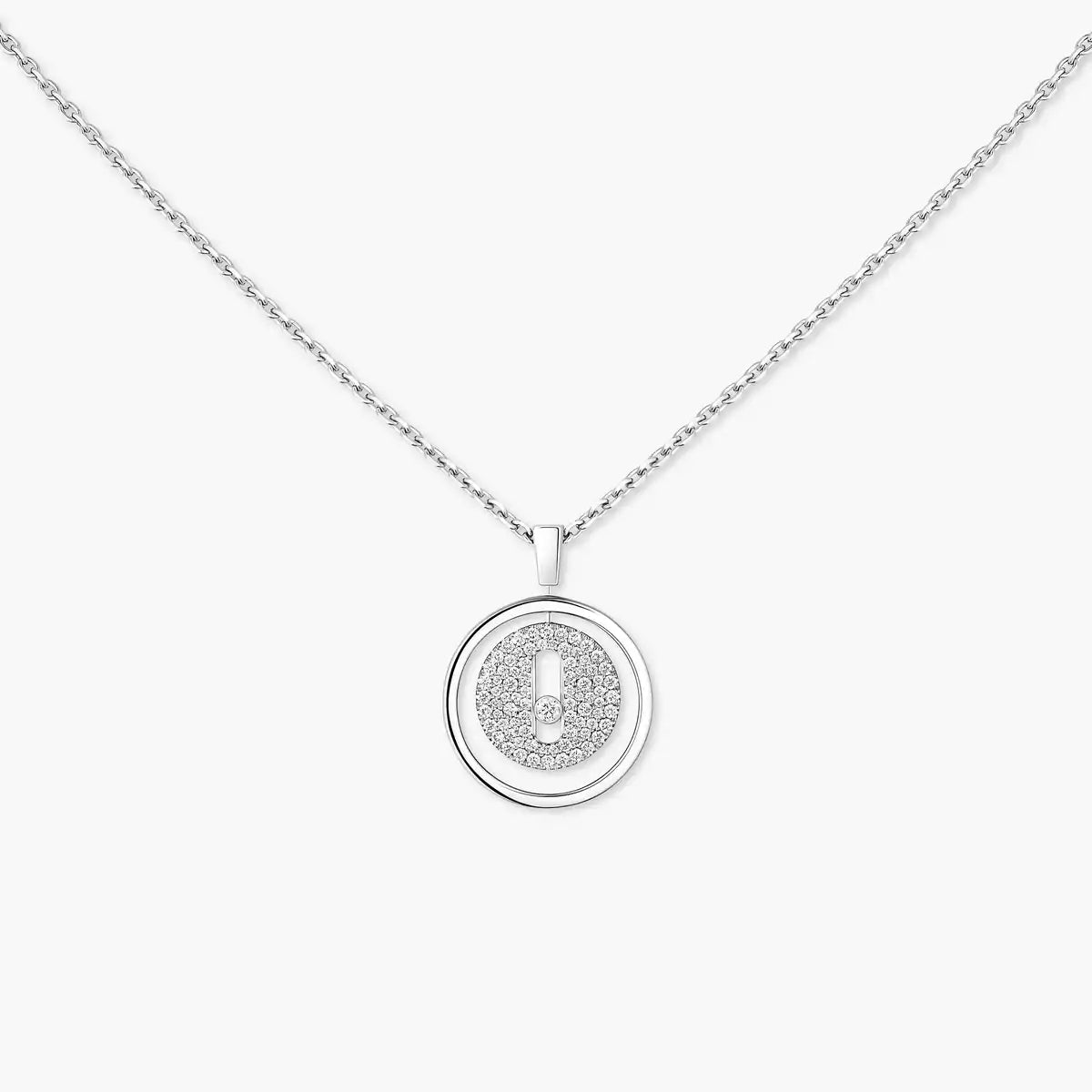 [Panda Jewelry] Lucky Move Diamond Necklace