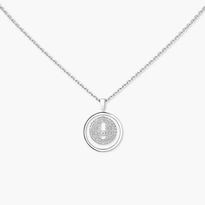 [Panda Jewelry] Lucky Move Diamond Necklace