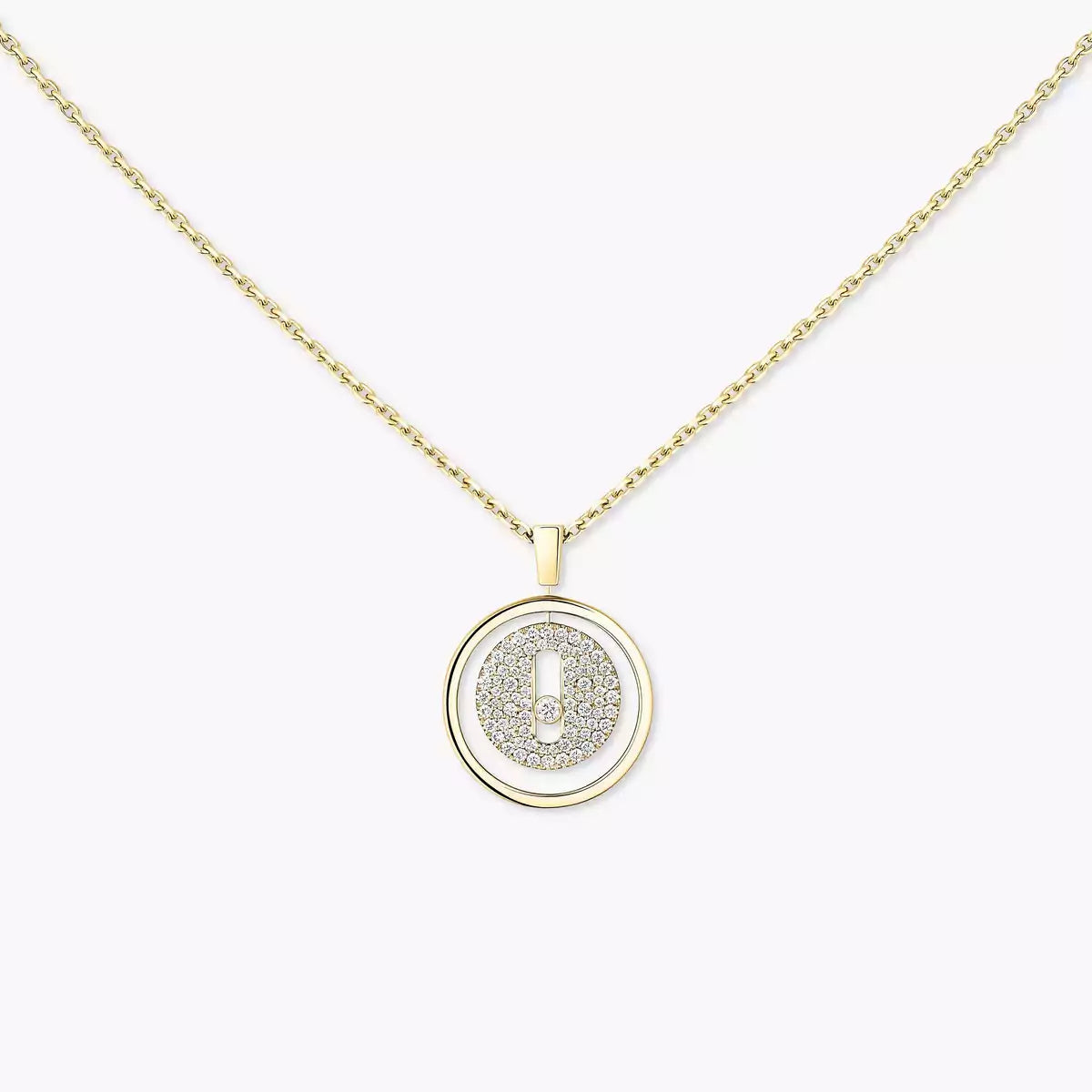 [Panda Jewelry] Lucky Move Diamond Necklace