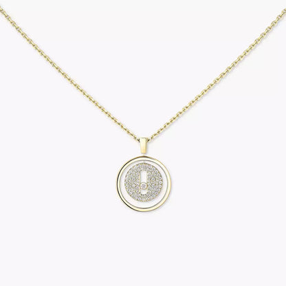 [Panda Jewelry] Lucky Move Diamond Necklace