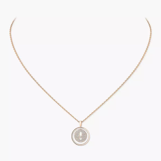 [Panda Jewelry] Lucky Move Diamond Necklace