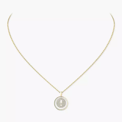 [Panda Jewelry] Lucky Move Diamond Necklace