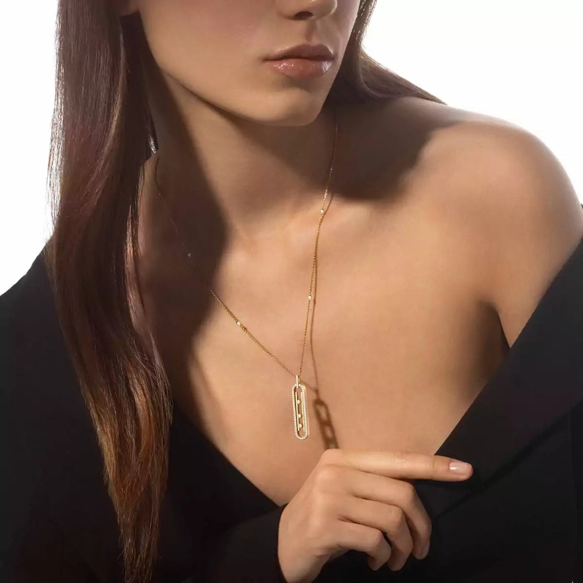 [Panda Jewelry]Diamond Necklace Move 10Th