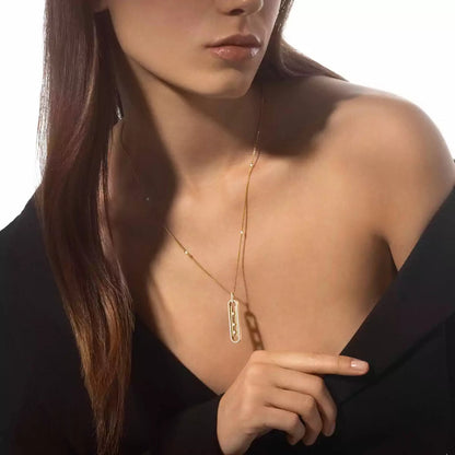 [Panda Jewelry]Diamond Necklace Move 10Th