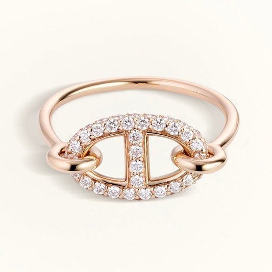 [Panda Jewelry]RONDE SMALL DIAMOND RING