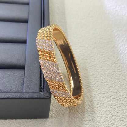 [✨Panda Jewelry💎]  FIVE-ROW DIAMOND BRACELET