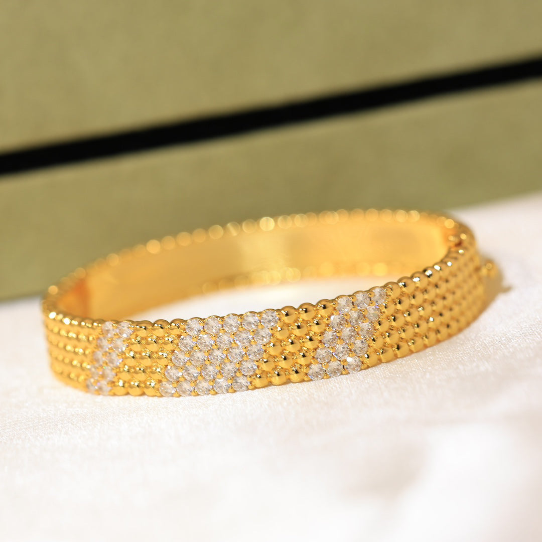 [✨Panda Jewelry💎]  FIVE-ROW DIAMOND BRACELET