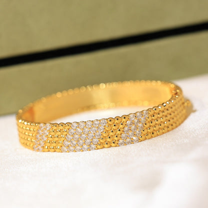 [✨Panda Jewelry💎]  FIVE-ROW DIAMOND BRACELET