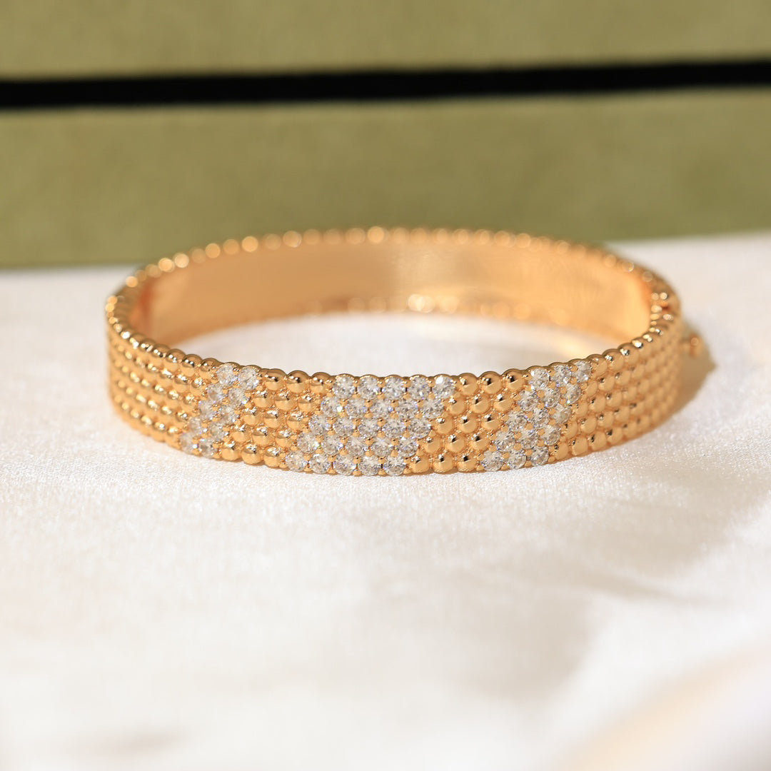 [✨Panda Jewelry💎]  FIVE-ROW DIAMOND BRACELET