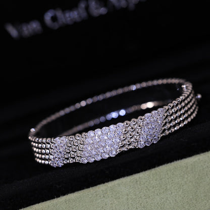 [✨Panda Jewelry💎]  FIVE-ROW DIAMOND BRACELET