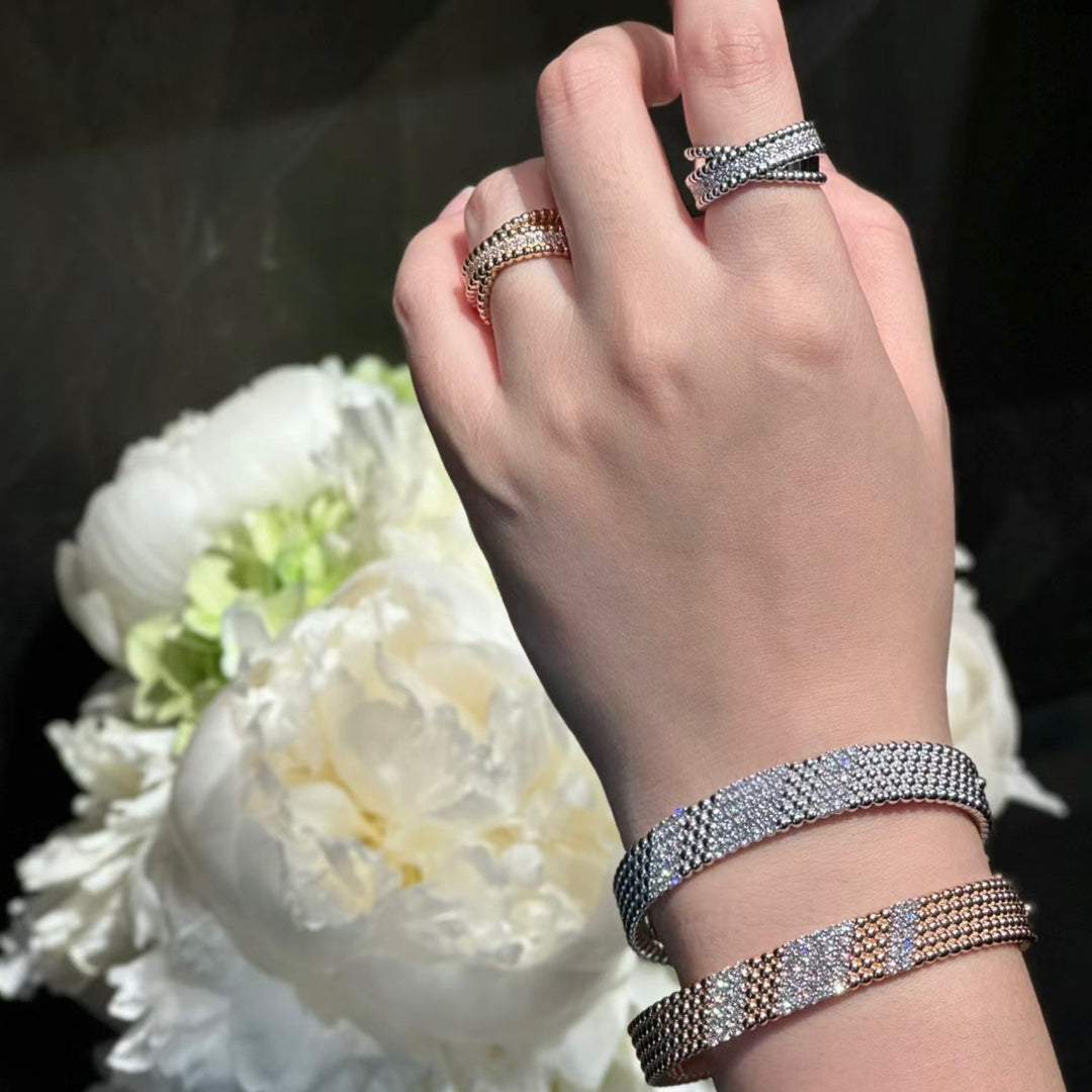 [✨Panda Jewelry💎]  FIVE-ROW DIAMOND BRACELET