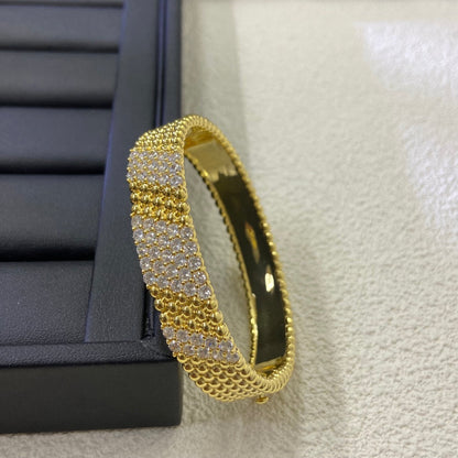 [✨Panda Jewelry💎]  FIVE-ROW DIAMOND BRACELET