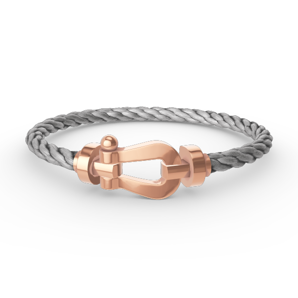 [Panda Jewelry]FORCE LARGE HORSESHOE NO DIAMOND BRACELET ROSE GOLD